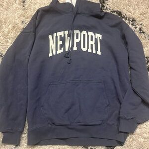 Brandy Melville/John Galt Newport Navy Sweatshirt